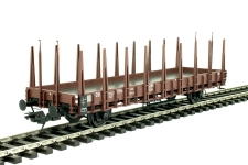 Lenz 42120-09 - 0 - Rungenwagen R20, DB, Ep. III